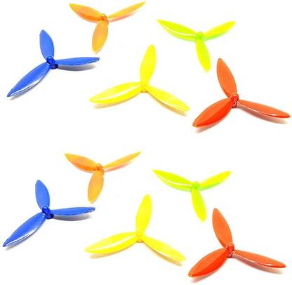 INVENTO 5 pair 3 Blade 50mm Blades Propeller for 0720 0820 coreless motor mini drones Aircraft Robotic Helicopter Toy