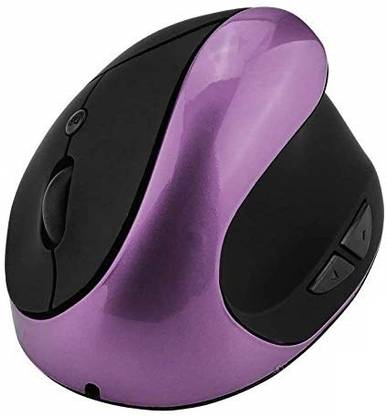 microware Gaming Mice for PC Laptop Desktop - Purple Wireless Ambidextrous Optical  Gaming Mouse  with Bluetooth