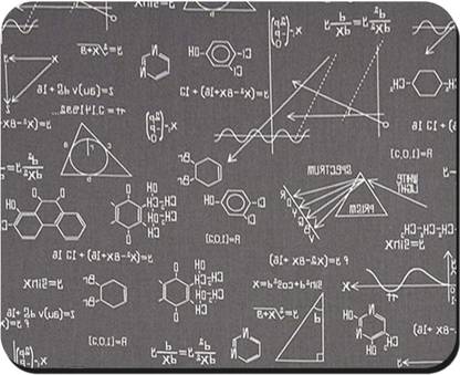 nik city store Math Equation printed mouse pad | game printed mouse pad | mouse pads for boys Mousepad | pack of 1 Mousepad