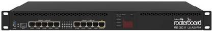 MikroTik RB3011UiAS-RM 16 Ports 1000 Mbps Network Switch