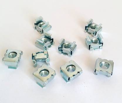 Hardware Nut Cabinet M6 Cage Nuts (10 Pcs)