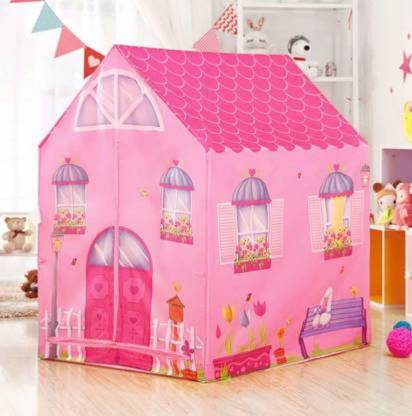 FEXMON Jumbo Size Extremely Light Weight , Water & Fire Proof Doll House Tent for Kids