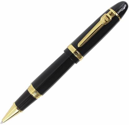 Gold Leaf 159 Heavy Weight Signature Roller Ball Pen Black With Gold Trims Roller Ball Pen
