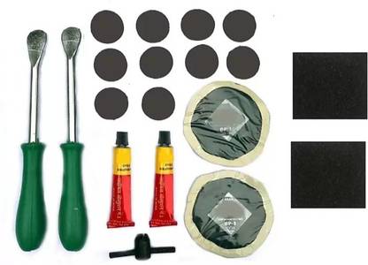 Oky Cycle puncture 12 Tubed Tyre Puncture Repair Kit