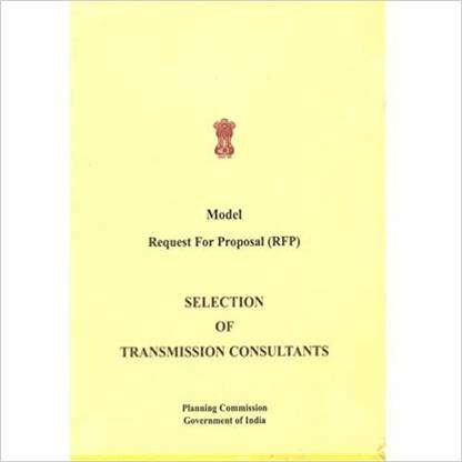 मॉडल रिक्वेस्ट फॉर प्रपोज़ल (RFP) फॉर सिलेक्शन ऑफ ट्रांसमिशन कंसल्टेंट्स