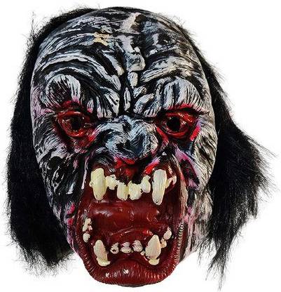OM CORPORATION Rubber Fancy Horror Scary Ghost Face Mask
