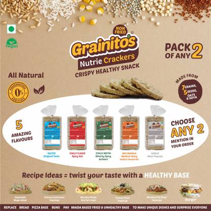 Grainito's Nutrie O Crackers