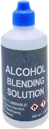 KRAFTMASTERS Alcohol Blending Solution (100 ML) For Stamp Ink Pads Stamp Pad Ink