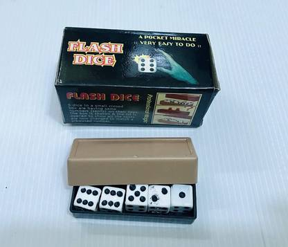 A SARKAR MAGIC WORLD Flash DICE Magic / Mentalism Flash Dices 1 Magic Tricks