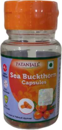 PATANJALI SEABUCKTHORN CAPSULE (30N*0.5g=15g) - PACK OF 1