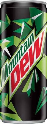 Mountain Dew Soft Drink Can