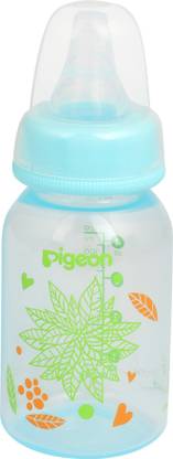 Pigeon PERISTALTIC CLEAR NURSING BOTTLE RPP-120ML(BLUE) FLORAL - 120 ml