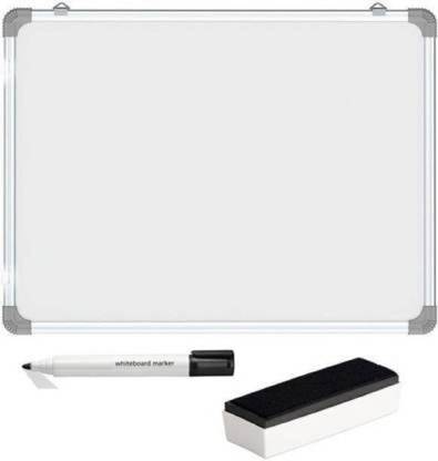 JAGMONI Non Magnetic Whiteboard SDB-9014 Nova 2' foot x 1.5' foot with free Duster Marker White board