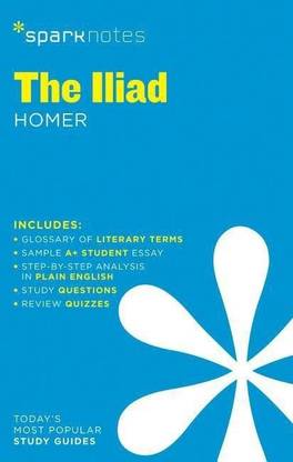 The Iliad SparkNotes Literature Guide: Volume 35