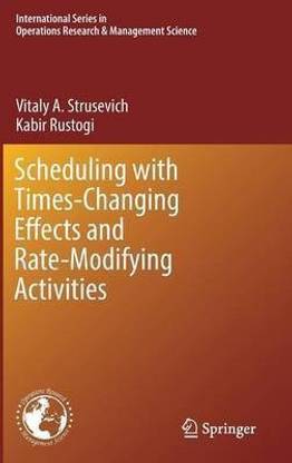 Scheduling with Time-Changing Effects and Rate-Modifying Activities