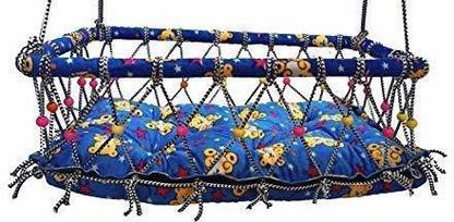 Tech Twins Baby Swing Chair|Hanging Home Swing/Baby Jhula/Swing for Kids Baby's Children Folding and Washable (Multicolor) Swings (Multicolor) Swings