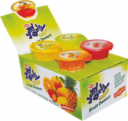 Mahak Jelly Belly Fruit Dessert Box Mango, Orange, Pineapple, Strawberry,apple Jelly Beans