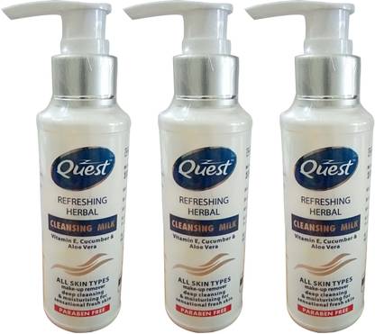 Quest Refershing Herbal Cleansing Milk Face Wash