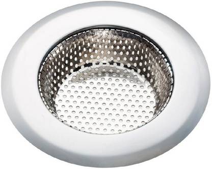 SYGA Kitchen Sink Stainless Steel Push Down Strainer