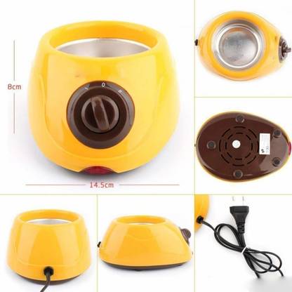VVG TRADERS NEW Chocolate Electric Chocolate Maker Melting Pot Pot 0.25 L with Lid (Steel, Non-stick, Induction Bottom) Pot 0.25 L with Lid (Steel, Non-stick, Induction Bottom) Pot 8 cm diameter 0.25 L capacity with Lid