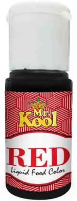 Mr.Kool Mr.Kool Premium Red Liquid Food Color | 20ml | Red