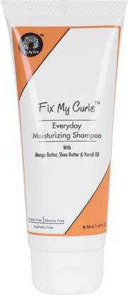 Fix My Curls Everyday Moisturizing Shampoo| For Curly, Dry Hair|No Sulphate & Silicone Hair Cream