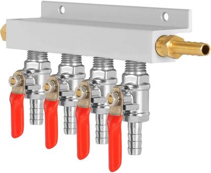 MyBrewery 4 Way Gas Distribution Integrated Check Valves Check Valves