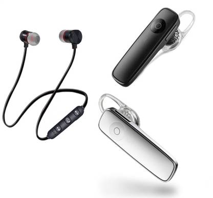 XBT headphones bluetooth stereo earbuds COMBO PACKE OF 3 Bluetooth
