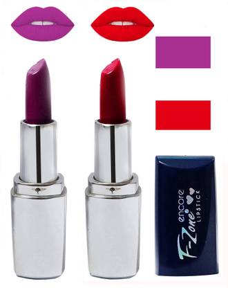 F-Zone Creamy Matte Moisturising Lipstick Set Of 2 KS23