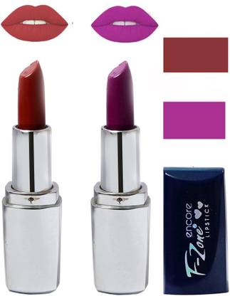 F-Zone Creamy Matte Moisturising Lipstick Set Of 2 KS47