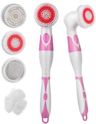 JSB HF136 Body Bath Brush Massager Waterproof Massager  (Pink)