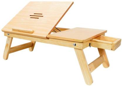 Ostak Wood Portable Laptop Table, Wooden Portable Laptop Desk
