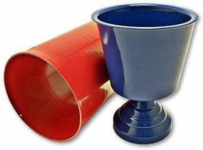 A SARKAR MAGIC WORLD AQUA CHANGE VASE MAGIC / PRODUCTION & VANISH MAGIC VASE 1 Magic Tricks