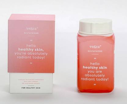 vesca Glutathione For Healhty Skin with Vitamin C, E, Biotin and Anti-Oxidant