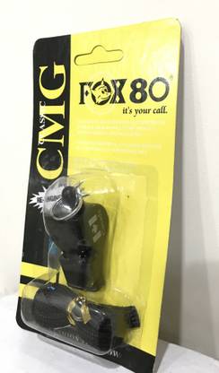 UE Ind Fox 80 CMG Whistle CANADA Made Classic Pealess Whistle with Cushioned Mouth Grip Pealess Whistle