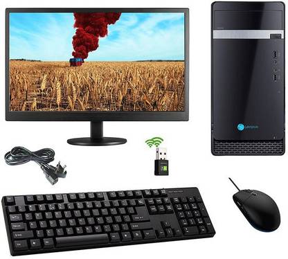 Assembled Core i7 (16 GB DDR4/1 TB/Windows 10 Home/2 GB/18 Inch Screen/Desktop PC CORE i7 3770S Processor / 2GB Graphics with WiFi…)