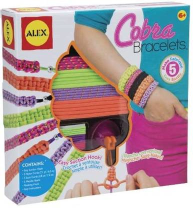 ALEX Diy Wear Cobra Bracelets Kids Art And Craft Activity