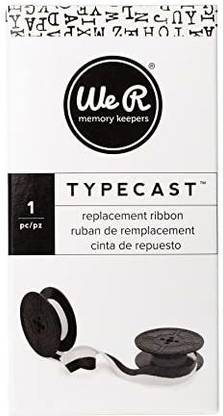 WE R Memory Keepers 0718813102995 Typecast-Typewriter Ribbon- And