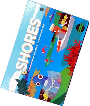 Haulsale Super Fun Sea Voyage/ Math Board Game for Learning Coordinate Geometry Educational Board Games