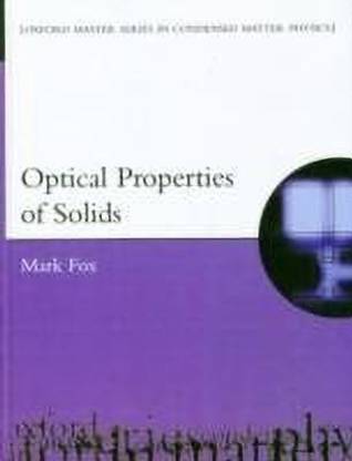 Optical Properties of Solids