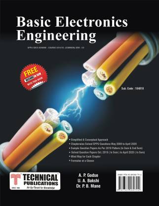 Basic Electronics Engineering for SPPU 19 Course (FE - I/II - Common - 104010)