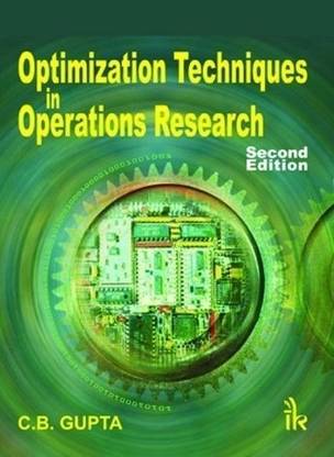 Optimization Techniques in Operation Research
