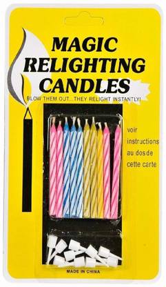 gorgeous moment Birthday Magic Candle Birthday Party Candle