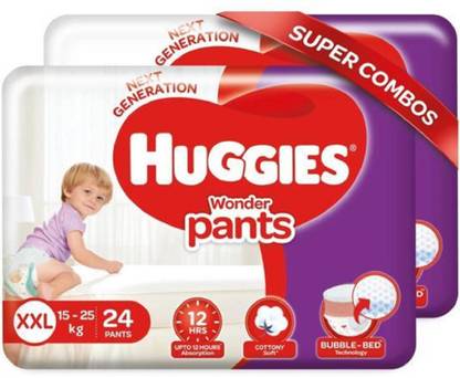 Huggies xxl 24*2 pack combo - XXL