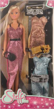 सिम्बा Purple Color SL Glitter Style Doll Specially For Baby Girl