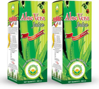 Basic Ayurveda Aloe Vera Juice (Sugar Free) Pack Of 2