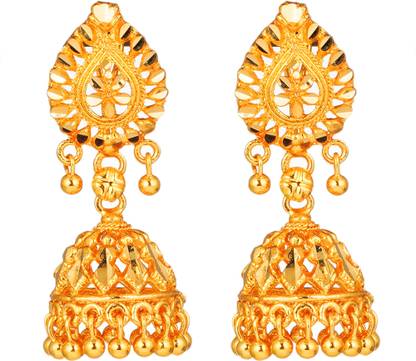 Brass Jhumki Earring