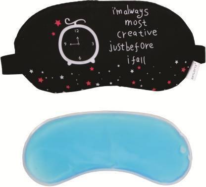 PSA Soft Fabric Most Creative Sleeping Mask with Cooling Pack Eye Masks for Men & Women (100 ml)