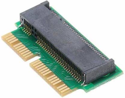 oswe 12+16Pin NGFF M.2 NVME SSD Convert Card Adapter Card for Upgrade 2013-2015 MacBook Air A1465 A1466 Pro A1398 A1502 Support AHCI SSD 2.5 inch Adapter