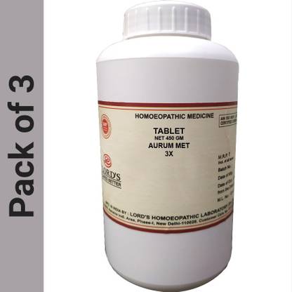 LORD'S Aurum Met 3X Tablets